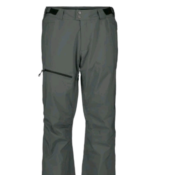 Scott Sport Men's Ski Pants Snowboard Lined Pants Gray Large MSRP  $220 - Picture 1 of 16
